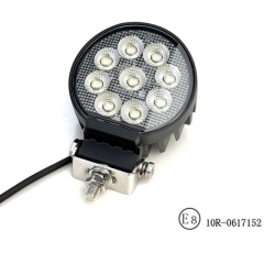 Round LED Work Lights Flood Beam 4 Inch 54W White Color SS-2033