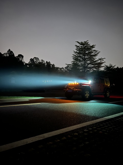 Round LED Driving Lights Spot Beam 3.5 Inch 40W With White/Yellow Color SS-3035B-30W