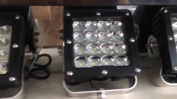 6-inch Square LED Work light SS-3008