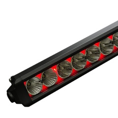 Single Row LED Light Bar 48D Series Length From 8 inch to 50 inch White/red.blue.yellow Drl available