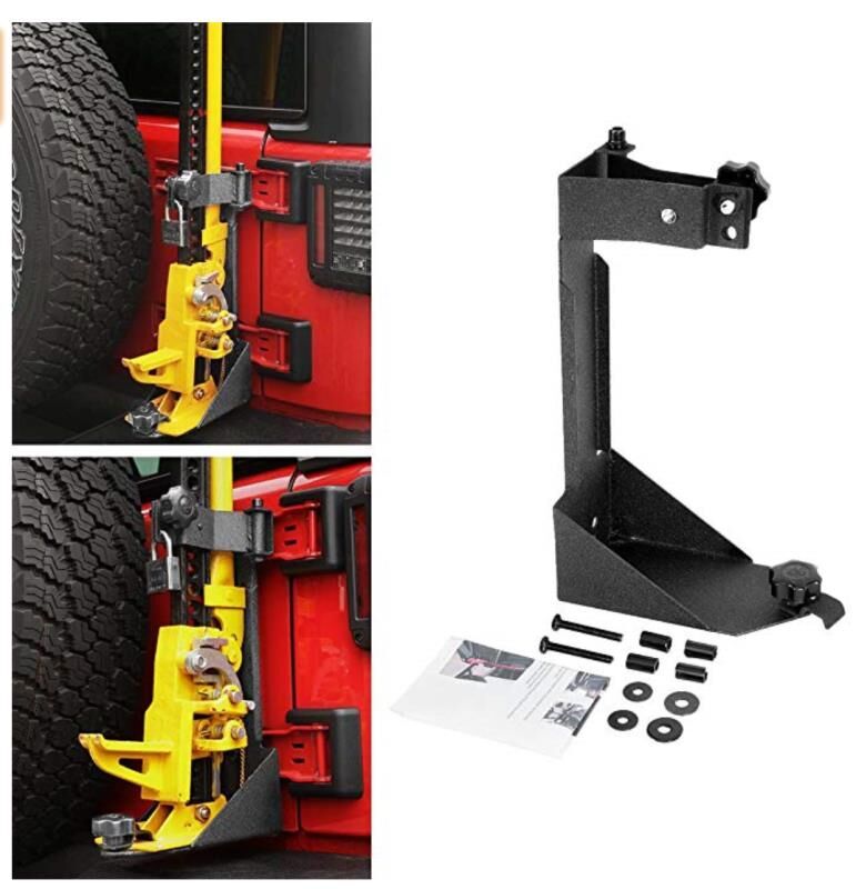 Jeep JK Heavy-Duty Rear Jack Mounts Fit For Year 2007-2017 & JL-JLU 2018+
