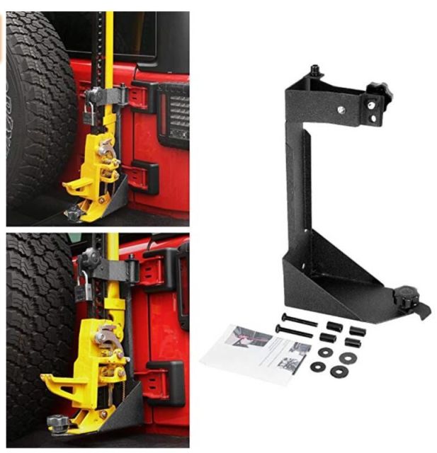 Jeep JK Heavy-Duty Rear Jack Mounts Fit For Year 2007-2017 & JL-JLU 2018+