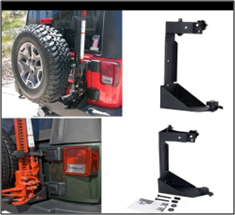 Jeep JK Heavy-Duty Rear Jack Mounts Fit For Year 2007-2017 & JL-JLU 2018+