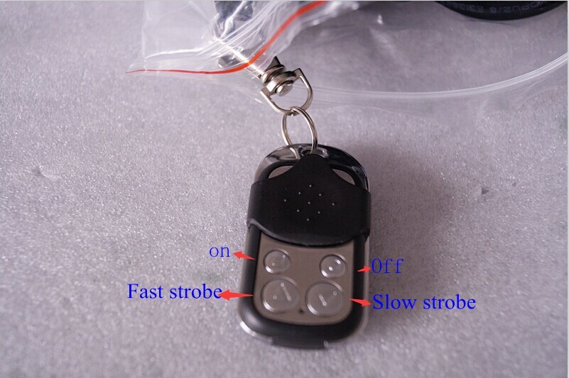 Flash Remote Control units For Wiring Harness Kits With Single Or Double Lead 12V 24V DC For LED Lights