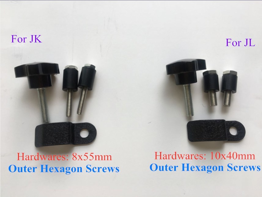 Jeep JK Heavy-Duty Rear Jack Mounts Fit For Year 2007-2017 & JL-JLU 2018+