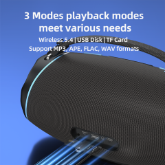 High-Power Outdoor Portable Speaker with High-Quality Sound