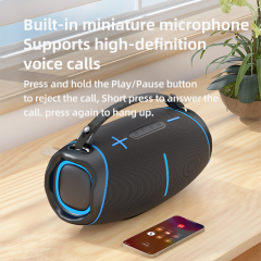 High-Power Outdoor Portable Speaker with High-Quality Sound