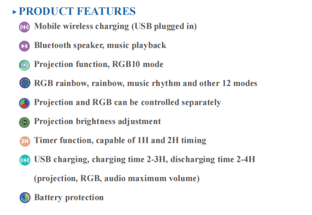 Couples' Camping Light / Music-Sync Night Light