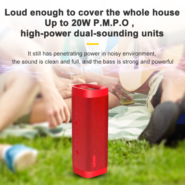 High-Power Outdoor Portable Speaker with High-Quality Sound 2nd