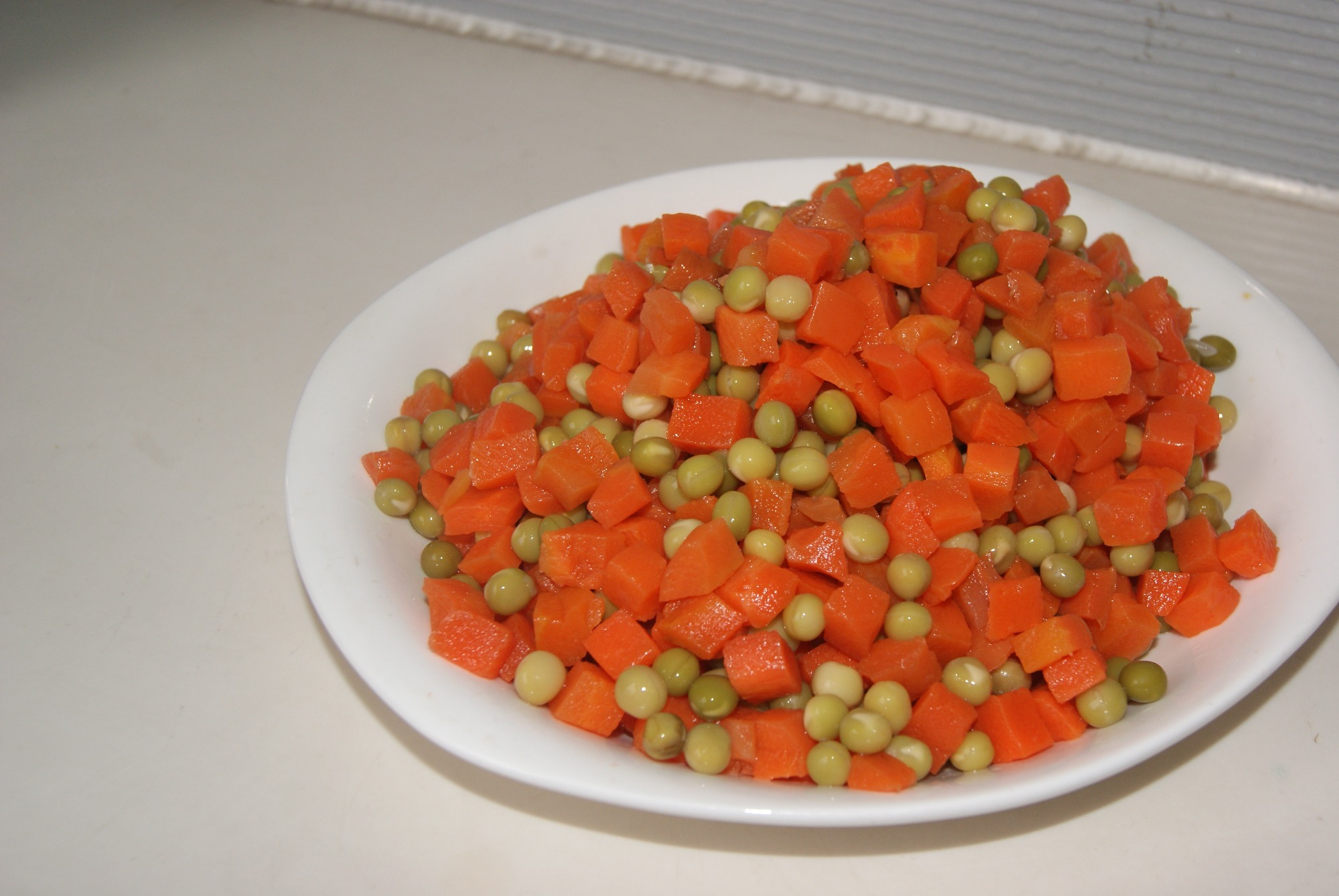 Canned mixed vegetables