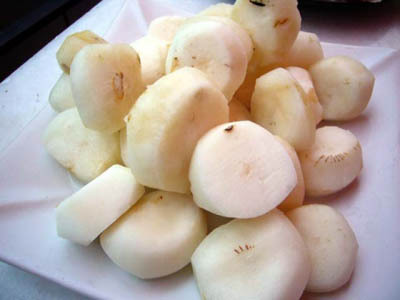 Canned water chestnuts