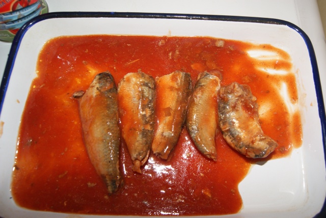 Canned Sardines in tomato sauce