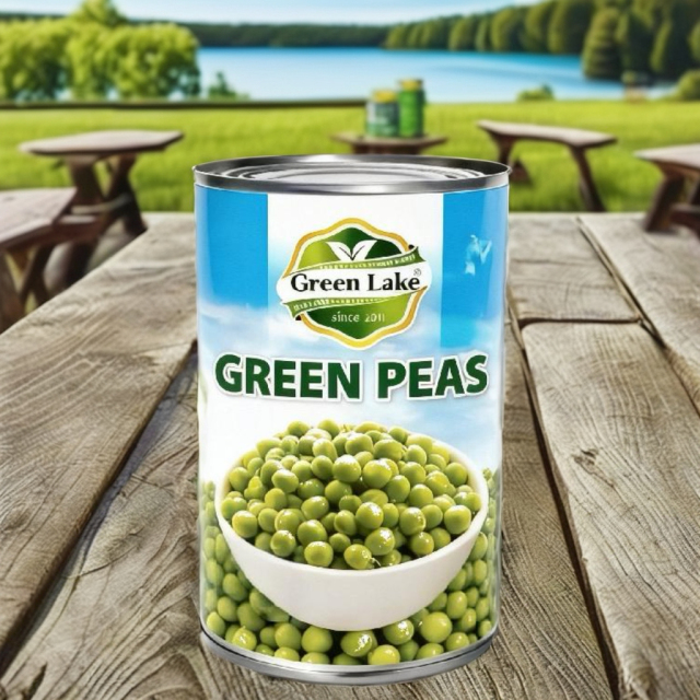 Canned green peas