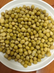 Canned green peas