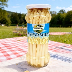 Canned white Asparagus