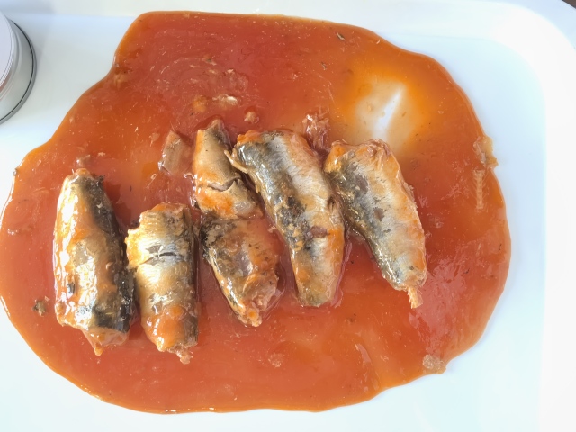 Canned Sardines in tomato sauce