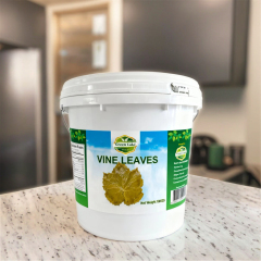 Grape Leaves in bucket