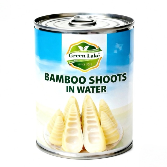 Canned Bamboo Shoot Halves