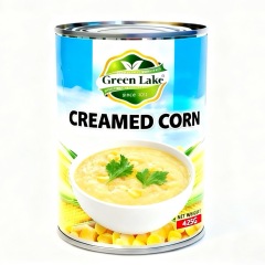 Canned creamy corn