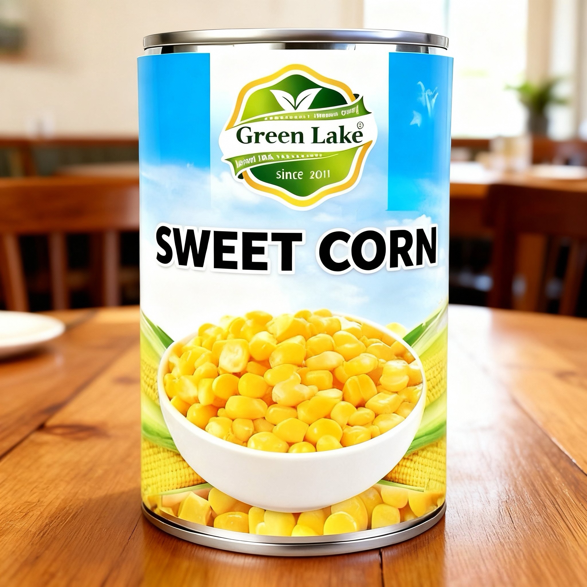 Canned sweet corn