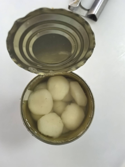 Canned water chestnuts