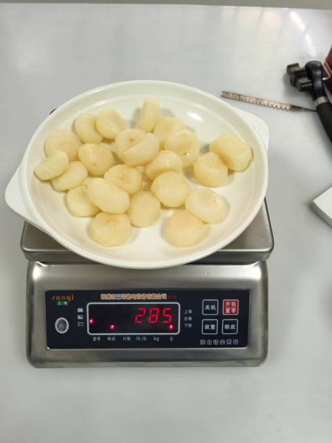 Canned water chestnuts