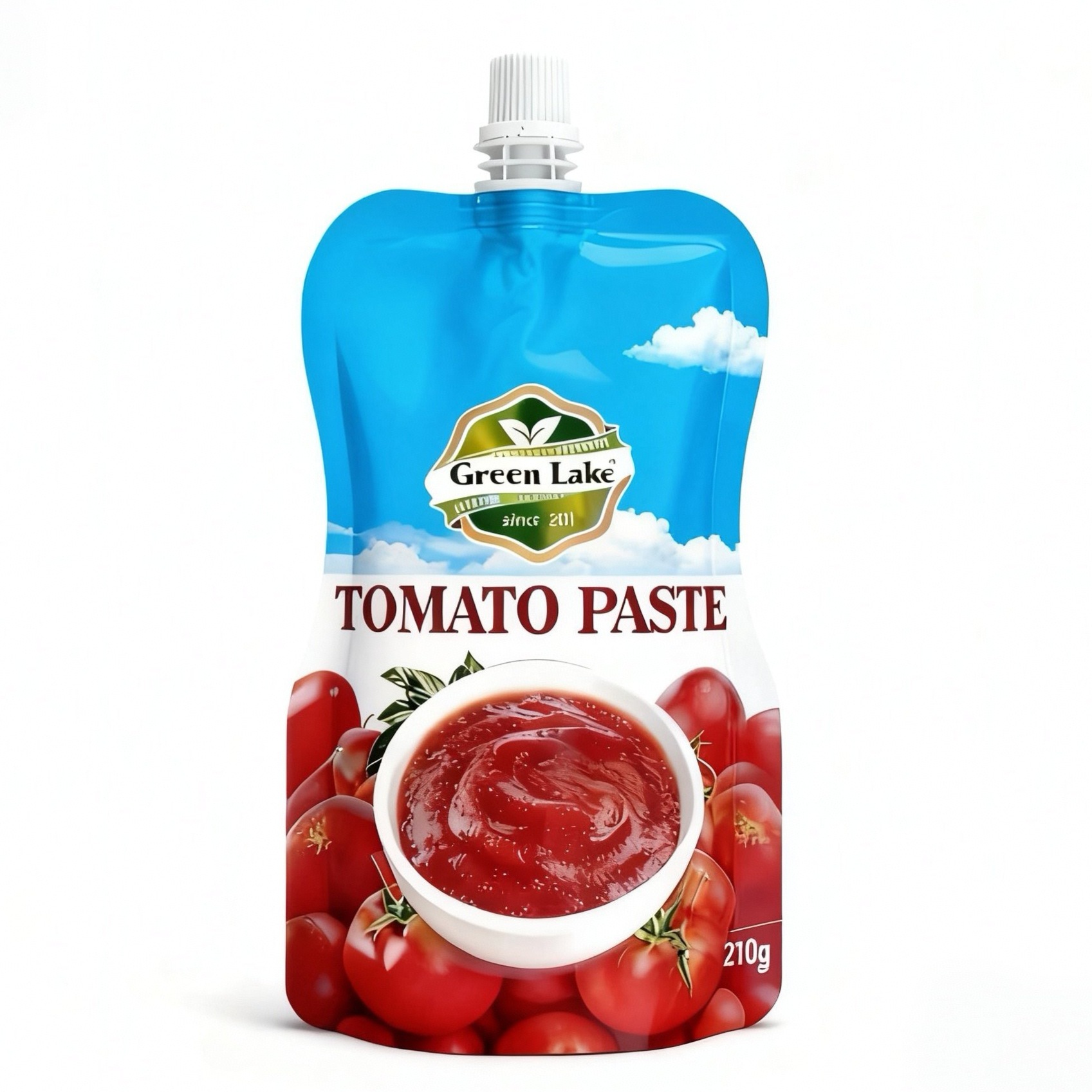 Canned tomato paste