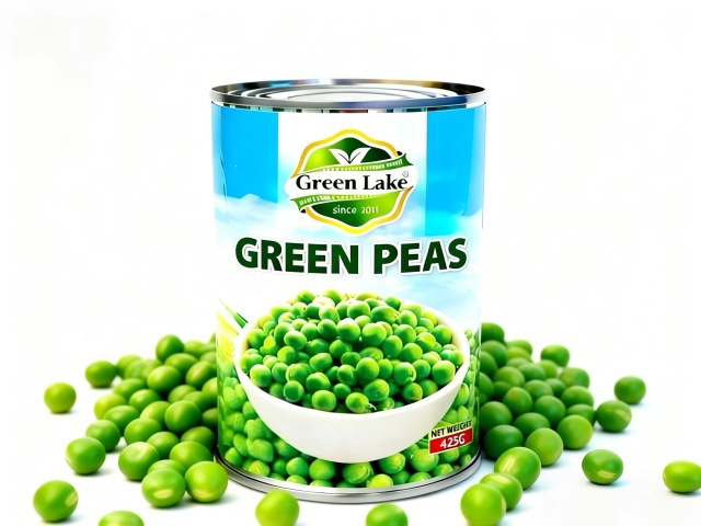 Canned green peas