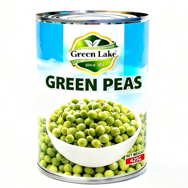 Canned green peas