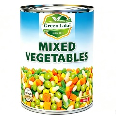 Canned mixed vegetables