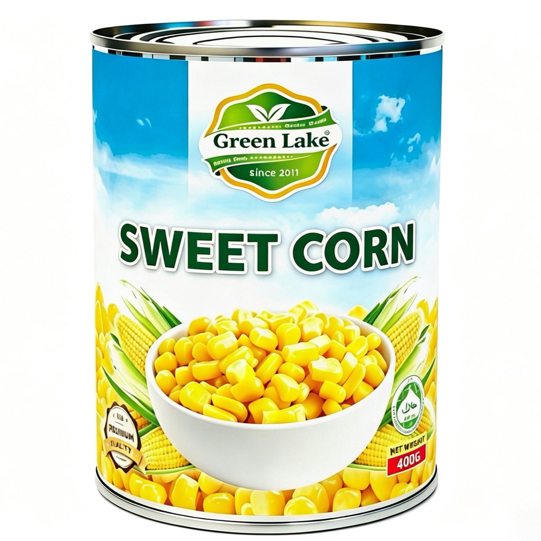 Canned sweet corn