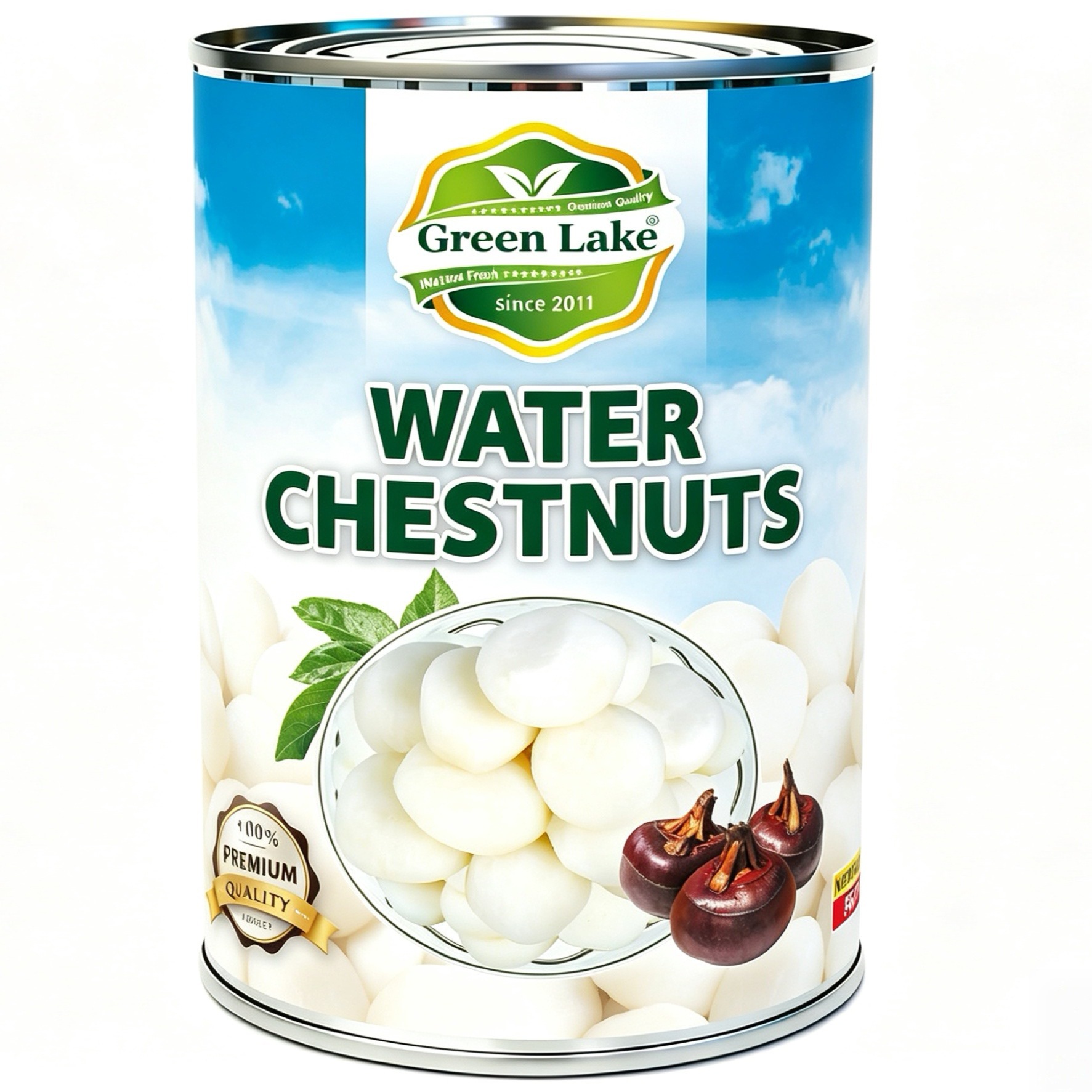 Canned water chestnuts