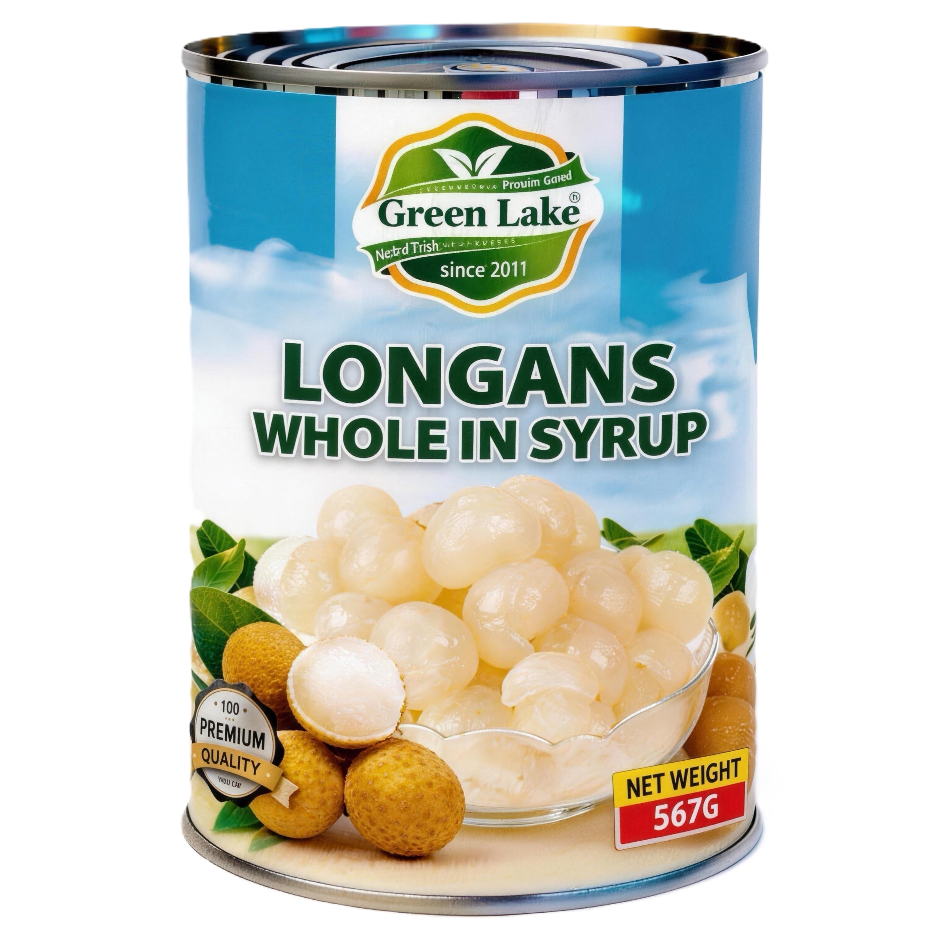 Canned Longans in syrup