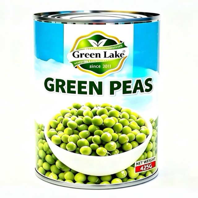 Canned green peas