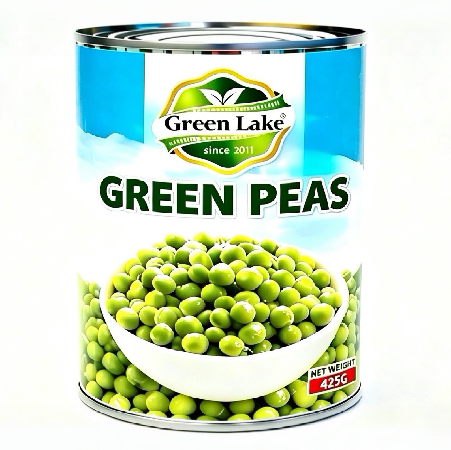 Canned green peas