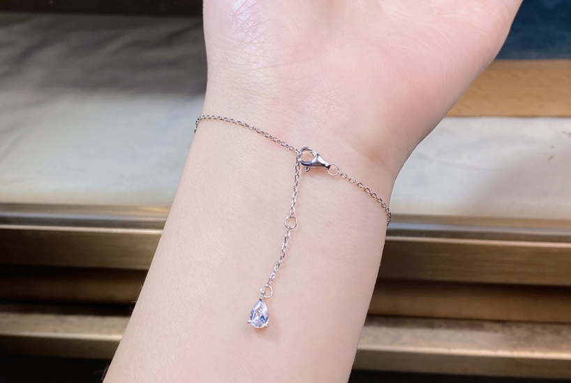 Bracelet-S925 sterling silver phantom butterfly bracelet female ins style simple and versatile