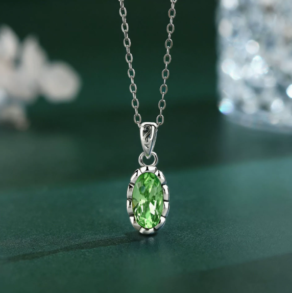 Popular 925 sterling silver green crystal ring women's cross-border retro personality fashion hollow ring opening adjustment, sterling silver crystal necklace women's summer