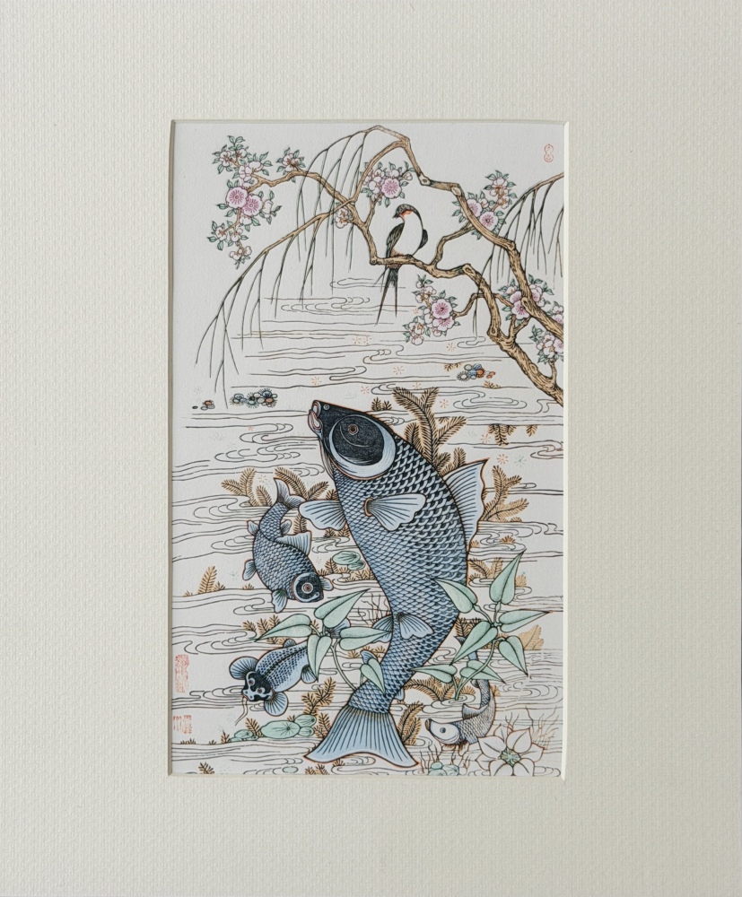 鲤与燕之连年有鱼