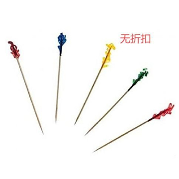 STUZZICADENTI  CON FRANGIA FRILS  7 CM  1000 PZ