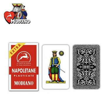 Napoletane Rosso 150° Anniversario  carta  da  gioco modiano