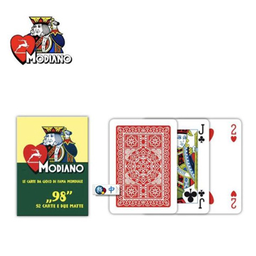 Poker 98 Rosso carta  da  gioco modiano