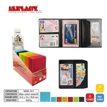 PORTA  DOCUMENTI  TRIS FLY PLUS COLORATE  CONF.20PZ