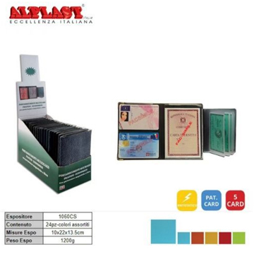 PORTA  CARD  COLORATE  CONF. 24 PZ