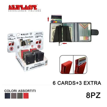 PORTAFOGLIO METALLO  RFID  PROTECTION   CONF.8 PZ