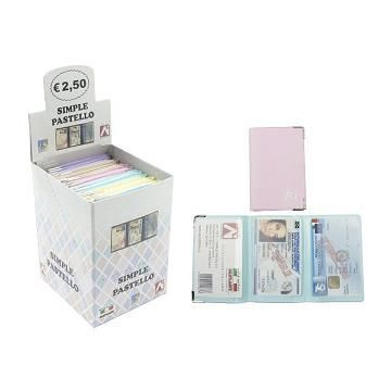 PORTA  DOCUMENTO  COLORATE CONF. 24PZ
