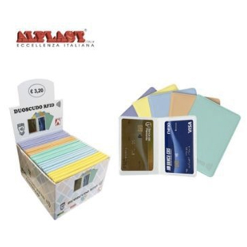 PORTA  CARD  SCUDO  24 PZ