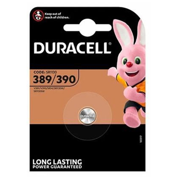 Duracell Silver Batteria Pila 389/390 SR 1130 SR 54 AG10