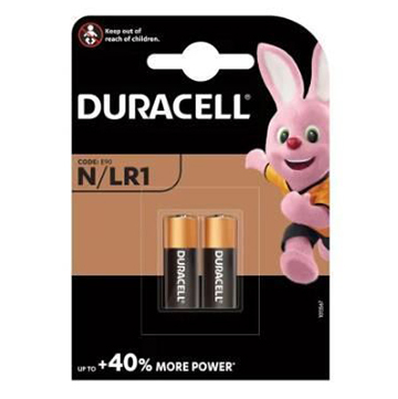 Duracell Batterie Pile N9100 LR1 1.5v BL.2.Pz