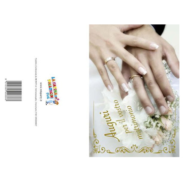 PORTA SOLDI SPOSI PZ 12 COD.6868