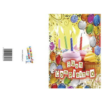 PORTA SOLDI B. COMPLEANNO PZ 12 COD.0270